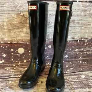 Black Hunter Rain Boots